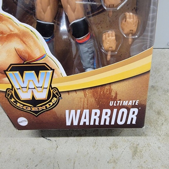 WWE Legends Series 17 Elite Collection Ultimate Warrior Action Figure New Dingo - Picture 3 of 7